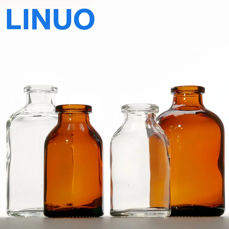 Pharmaceutical Molded Injection Glass Bottles