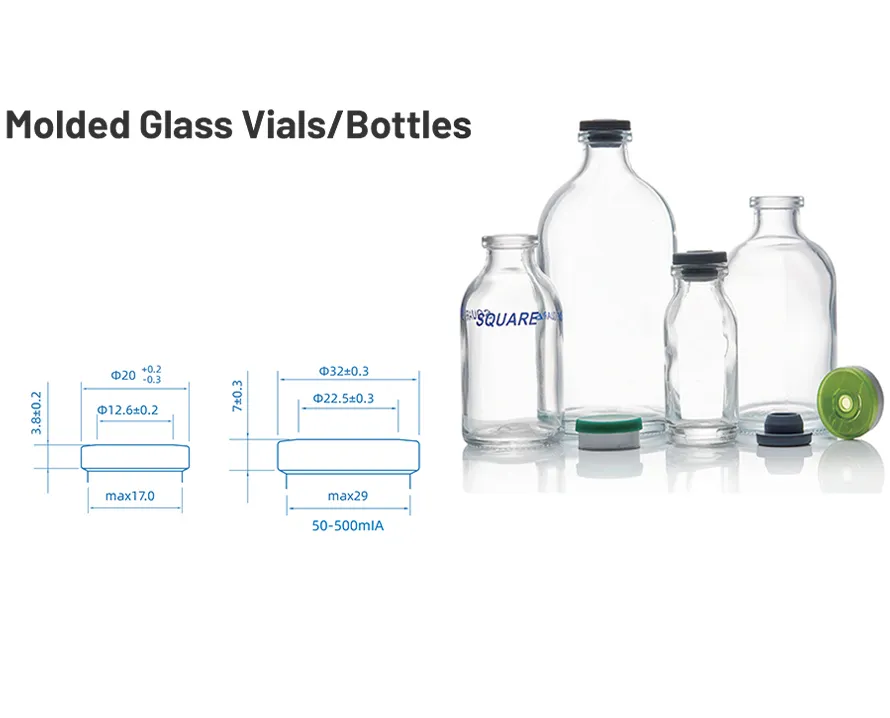 Molded Glass Vials/Bottles
