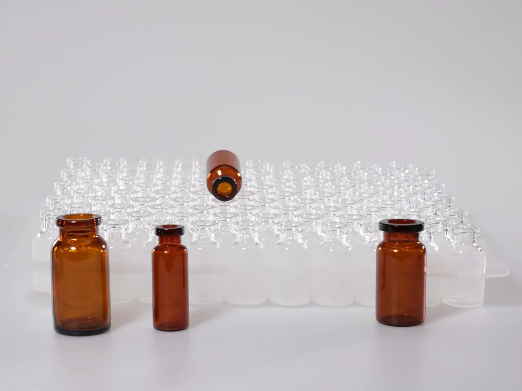 RTU glass vials